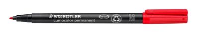 STAEDTLER® 317-2 Folienstift Lumocolor perm M rot