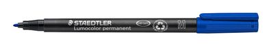 STAEDTLER® 317-3 Folienstift Lumocolor perm M blau