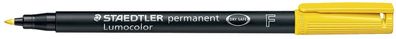 STAEDTLER® 318-1 Folienstift Lumocolor perm F gelb