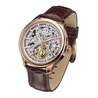 Carl von Zeyten Herrenarmbanduhr CVZ0014RSLS St. Georgen Ltd. Edition Automatik