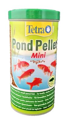 Tetra Pond Pellets Mini 1000ml Futter für kleine Fische im Gartenteich Pond