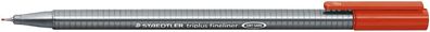 STAEDTLER® 334-2 Fineliner triplus rPP rot