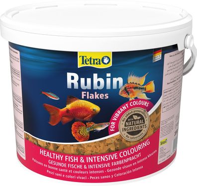 Tetra Rubin 10 Liter - Flockenfutter mit Farbverstärker