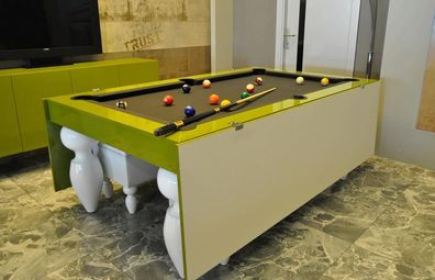 Multifunktionstisch Billardtisch Esstisch 2 in 1 Billardtische Tische 7ft