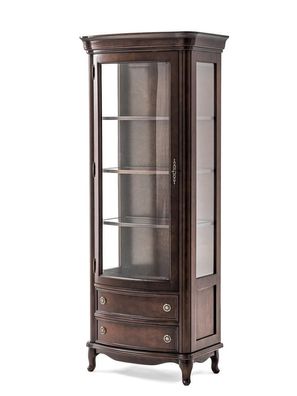 Klassische Vitrine Kommoden Vitrinen Vitrinenschrank Schrank Glasschrank Bücher