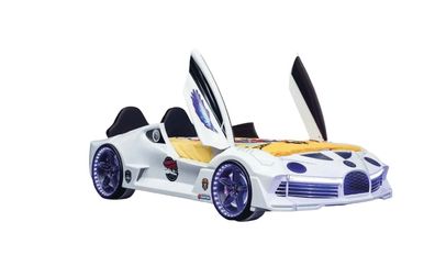 Rennwagen Auto Bett mit Matratze Autobett Kinderzimmer Betten Möbel