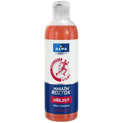 Alpa SportStar Massagelösung Wärmend 250 ml