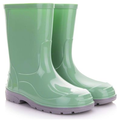 Unisex Kinder Gummistiefel Regenstiefel Regenschuhe mit Filzeinlage Regenstiefel