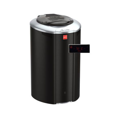 Harvia Forte AF6 6 kW Saunaofen Black mit Saunasteuerung Xafir Bedienteil