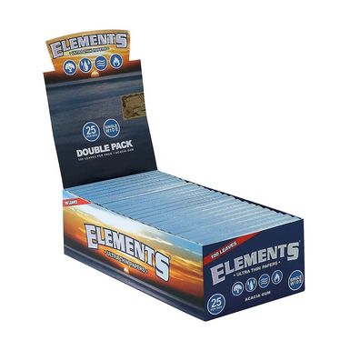 Elements Ultra Thin Double Pack Papers 25x 100 Blättchen