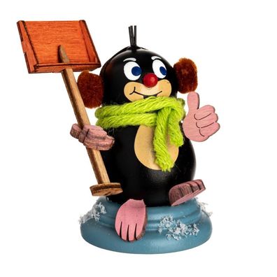 Maulwurf "Egon" Frühling Dekofigur Ostern Erzgebirge Kuhnert