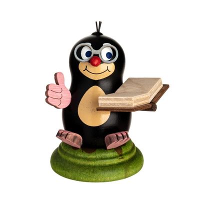 Maulwurf "Franzi" Frühling Dekofigur Ostern Erzgebirge Kuhnert