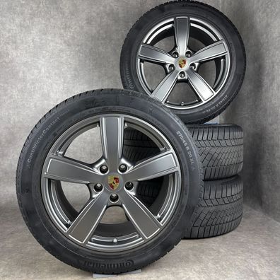 Winterräder Porsche Cayenne E3 20" Original Sport Classic Platinum 9Y0044610E
