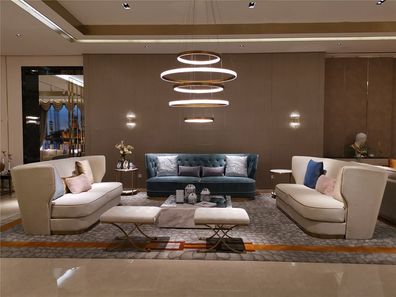 Italienische Stil Sofagarnitur Sofa Couch Komplett Set 3 + 2 + 2 Sitzer Garnituren