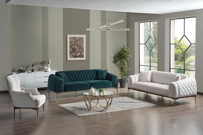 Couch Hochwertige Sofagarnitur 3 2 Sitzer Garnitur Moderne Sofa 1 Sitzer Möbel