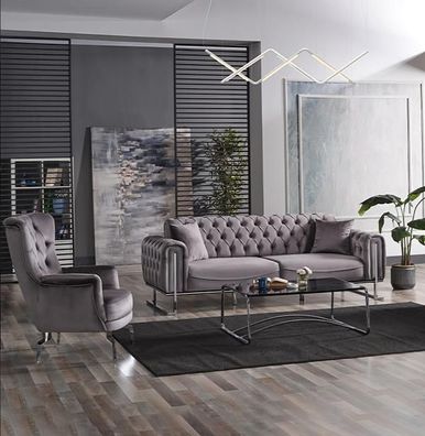 Sofa Polstergarnitur Wohnlandschaft Couch Sitzgarnitur Lounge Sofas Couchen 3 + 1