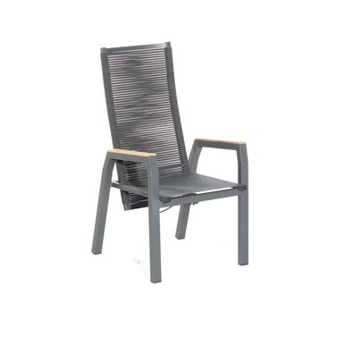 Sonnenpartner Function Relax-Dining-Sessel Gartenstuhl Loungestuhl anthrazit
