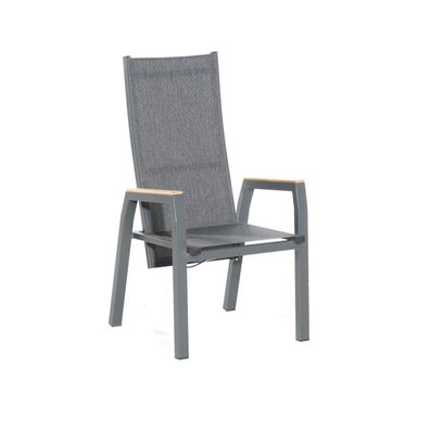 Sonnenpartner Function Relax-Dining-Sessel Gartenstuhl Loungestuhl anthrazit
