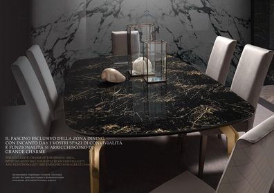 Tisch Esstisch Moderne Esszimmer Tische Italienische Stil Einrichtung Möbel Neu