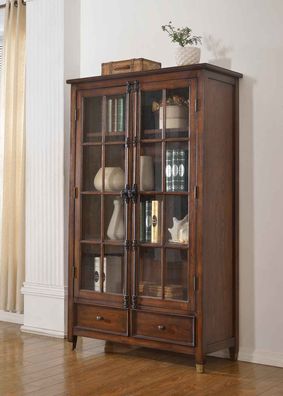 Vitrine Kommoden Vitrinen Glas Schrank Glasschrank Vitrinenschrank Regale Holz