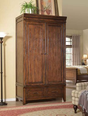 Kleiderschrank Schlafzimmer Holz Schrank Landhaus Schränke Möbel Echtholt Neu