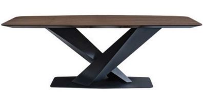 Esstisch Braun Esszimmer Tische Modern Luxus Tisch Elegantes Design
