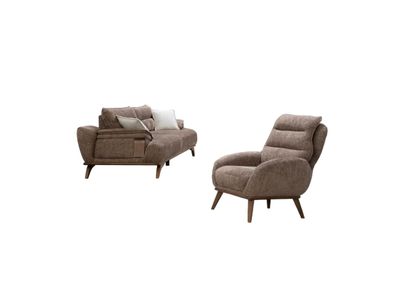 Sofa Polstergarnitur Sessel Couchgarnitur Couchgarnitur Sofa-Set Sitzgruppe