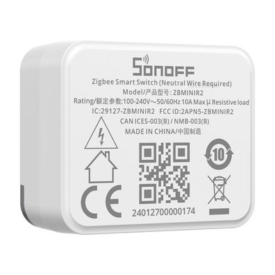 Sonoff ZBMINI Extreme Zigbee Smart-Schalter Zbminir2