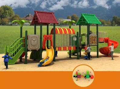 Kinderspielplatz im Freien Spielplatz im Garten Dschungelspielplatz Spielplätze
