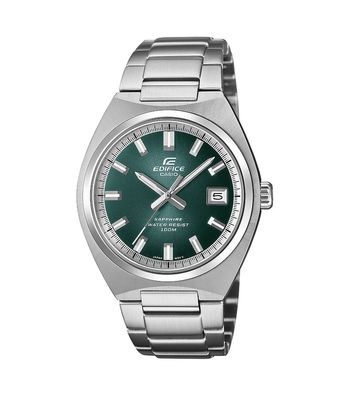 Casio Edefice Armbanduhr Herren EFB-109D-3AVEF Edelstahl, Saphirglas, Grün