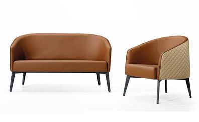 Sofagarnitur Polstergruppe Sitzensemble Set Sofa Couch Sitzkombination 2 + 1 Couch