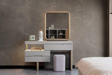 Schminkkommode Beauty-Tisch Toilettentisch Spiegeltisch Vanity-Tisch