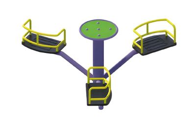 Spielplatz Kinderkarussell Riesenschaukel Balancierschaukel Spielpark Karussell