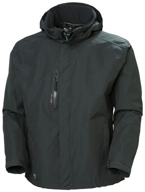 Helly Hansen Jacke 71043 Haag Shell Jacket 970 Dark Grey
