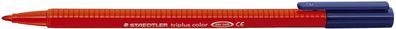 STAEDTLER® 323-2 Fasermaler triplus color rPP rot