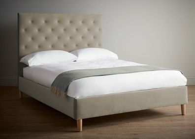 Designer Polsterbett Bett Betten Hotel Chesterfield Hotelbett