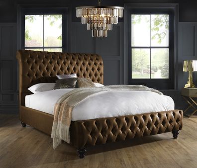 Luxus Schlafzimmer Bett Polster Design Luxus Doppel Hotel Betten Chesterfield