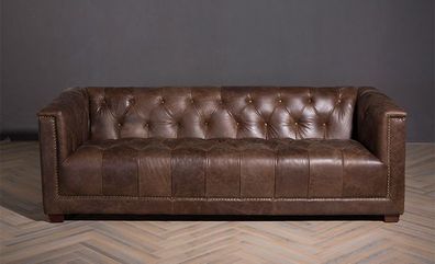 Chesterfield 3 + 1 Sitzer Sofagarnitur Sofa Couch Stoff Leder Couchen Garnitur