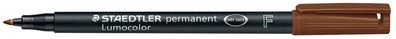 STAEDTLER® 318-7 Folienstift Lumocolor perm F braun