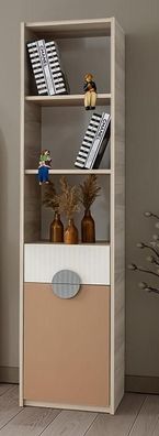 Bücherregal Modern Stauraum Schublade Stilvolles Design Wohnen Möbel Praktisch