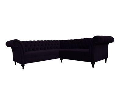 Chesterfield Ecksofa Eckcouch Designer Sofa Couch Samt Ledersofa SLIII Sofa ?88