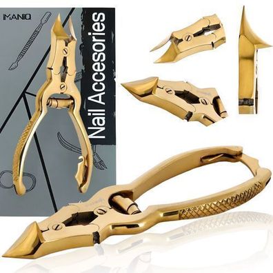 Nagelzange für dicke eingewachsene Nägel Nagelhautschneider Schere Maniküre SPA