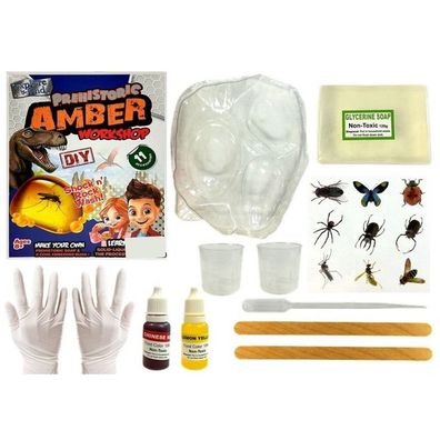 Prehistory Creative Set Create Amber Insects