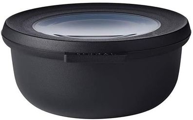 Mepal 6 Stück multischüssel cirqula rund 350 ml - nordic black 106204041100