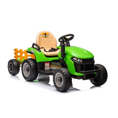 Battery-powered tractor BBH-030, green