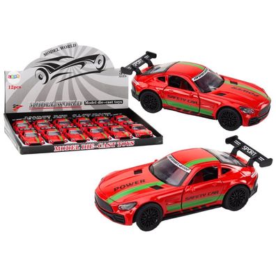 Sportwagen, Auto, 1:32, Actionfigur, Spoiler, Metall, rote Geräusche