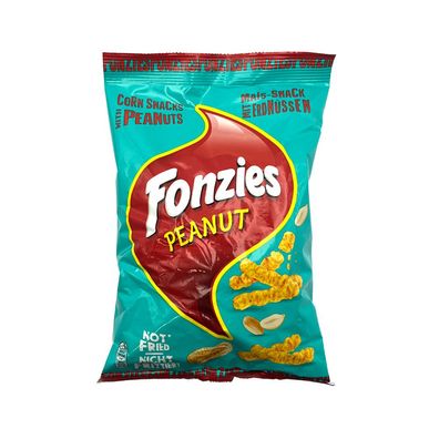Fonzies Peanut, Mais-Snack mit Erdnüssen 100g Beutel