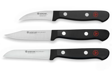 Wüsthof Gemüsemesserset 3-teilig / Paring Knife Set 3 Pieces Gourmet -- 112506031