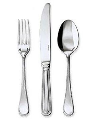Sambonet Perles Edelstahl versilbert Besteck 72tlg. Vh. S0038-S00014-52702-79