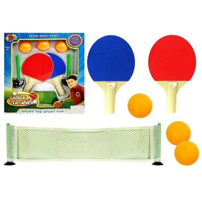 Lean Toys Tischtennisschläger Volleyball-Set